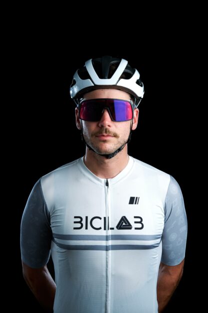 MAILLOT M/CORTA BLANCO BICILAB - Imagen 6