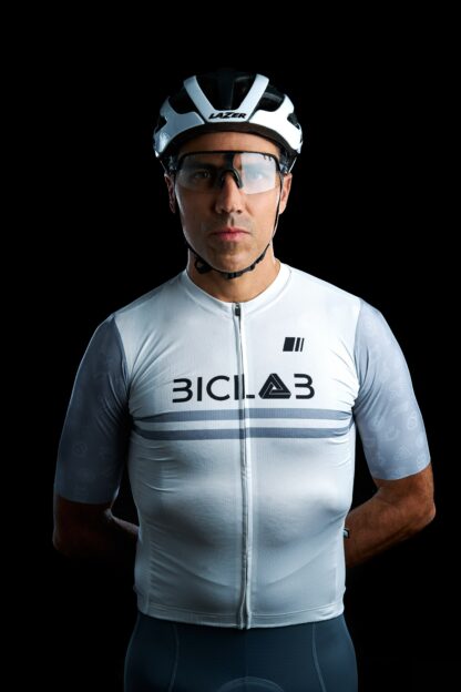 MAILLOT M/CORTA BLANCO BICILAB - Imagen 7