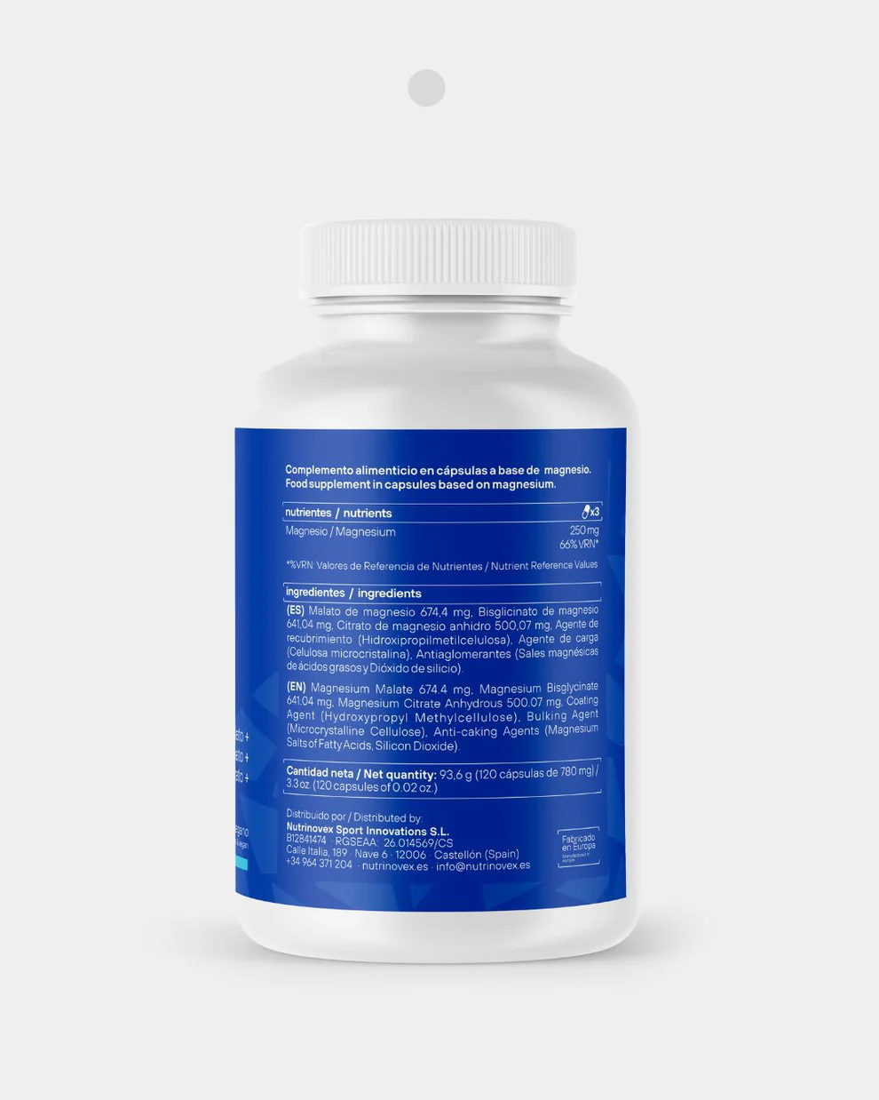 Triple Magnesio | Nutrinovex - Imagen 3